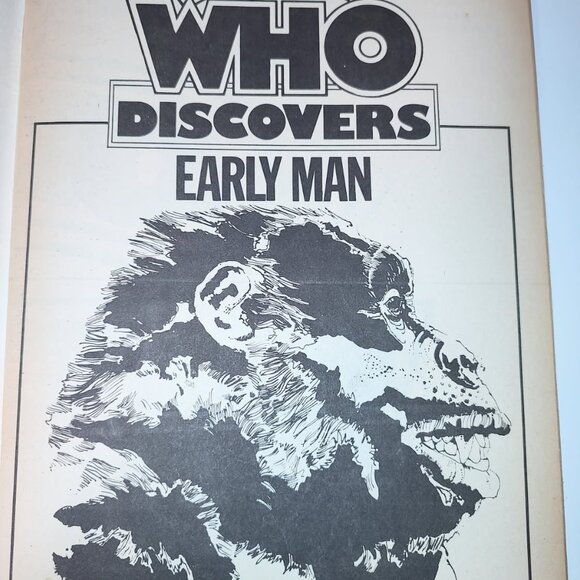 Dr. Who Discovers-Early Man Magazine with Colour Poster-(Magazine AS IS) - Picture 8 of 10